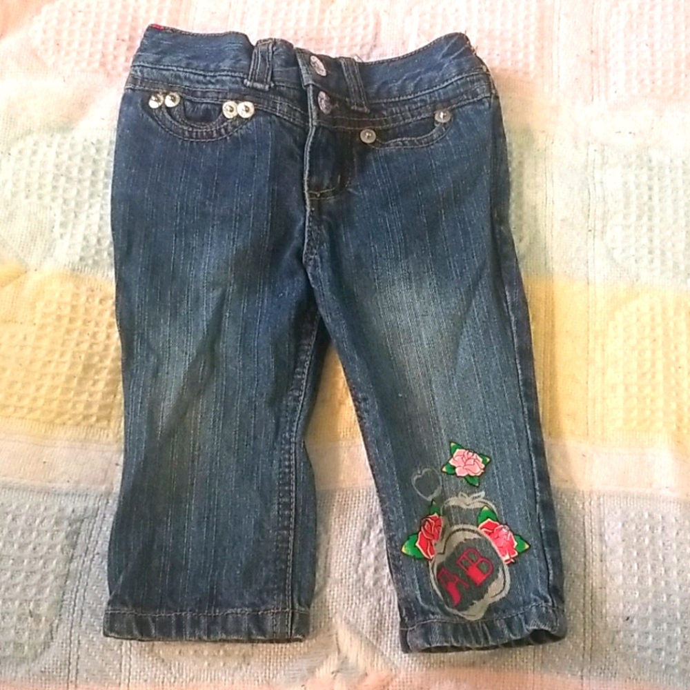 Kids Apple bottom Jeans size 0/6 months
